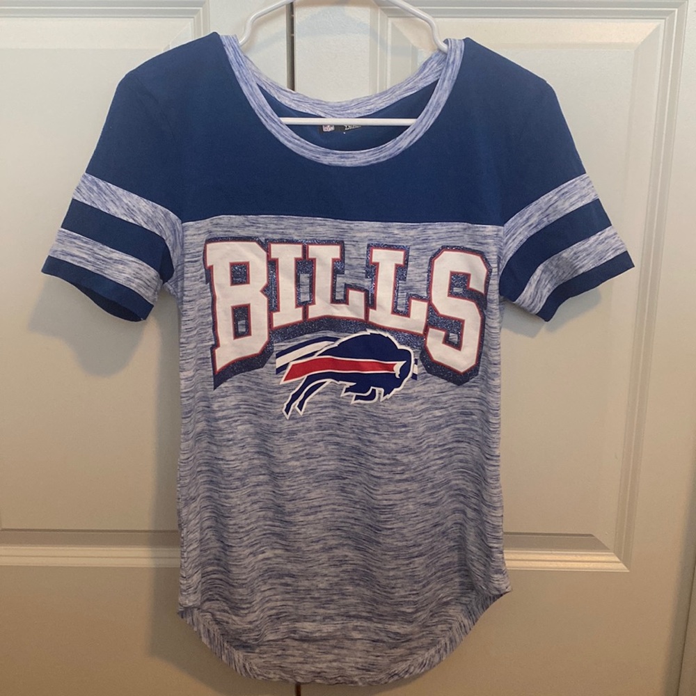🍉Buffalo Bills NFL T-shirt with Sparkles